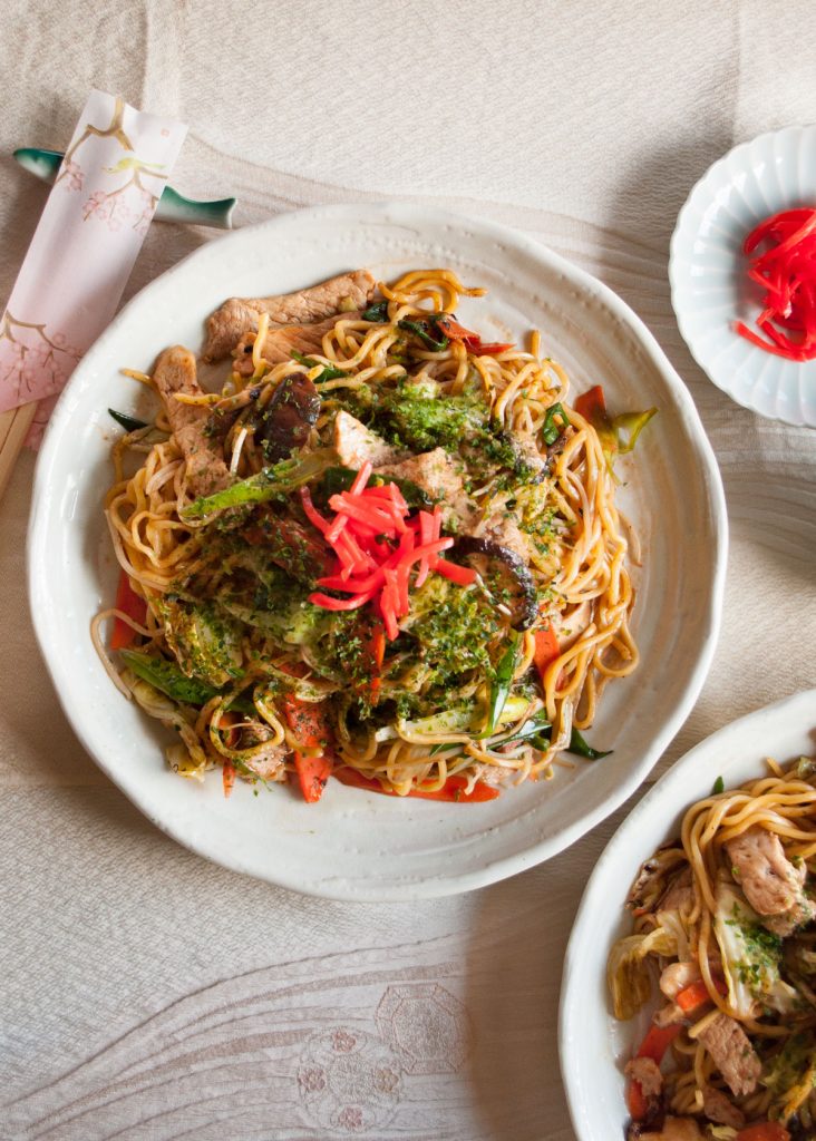 Yakisoba Japanese Noodles RecipeTin Japan