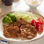Pork Shogayaki (Ginger Pork) is a thinly sliced sautéed pork with tasty sauce with ginger flavour. It's a very popular lunch menu in Japan.