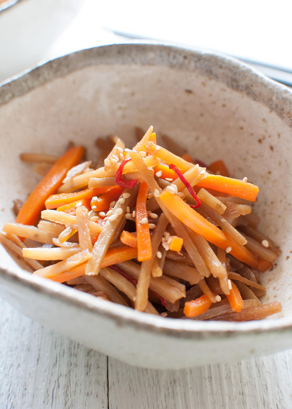 Braised Burdock (Kinpira Gobō) RecipeTin Japan