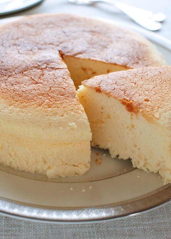 Japanese Cheesecake (Cotton Cheesecake) RecipeTin Japan