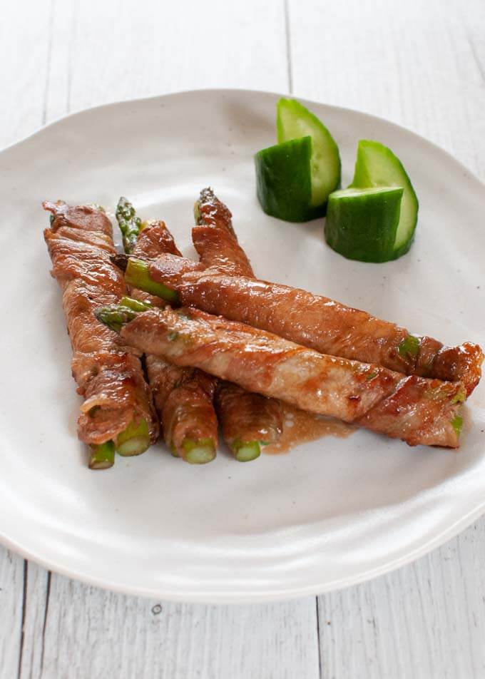 Asparagus Rolls with Pork | RecipeTin Japan