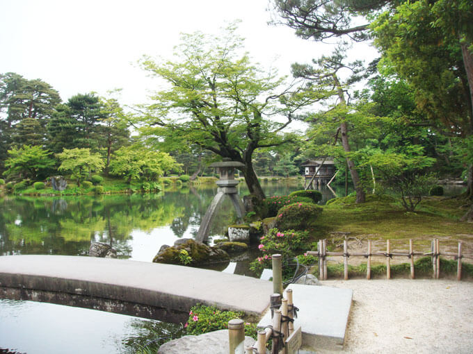 Kenrokuen garden in Kanazawa.
