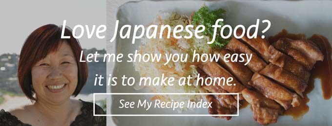 Photo of Yumiko and Teriyaki Chicken, linking to Recipe Index page.
