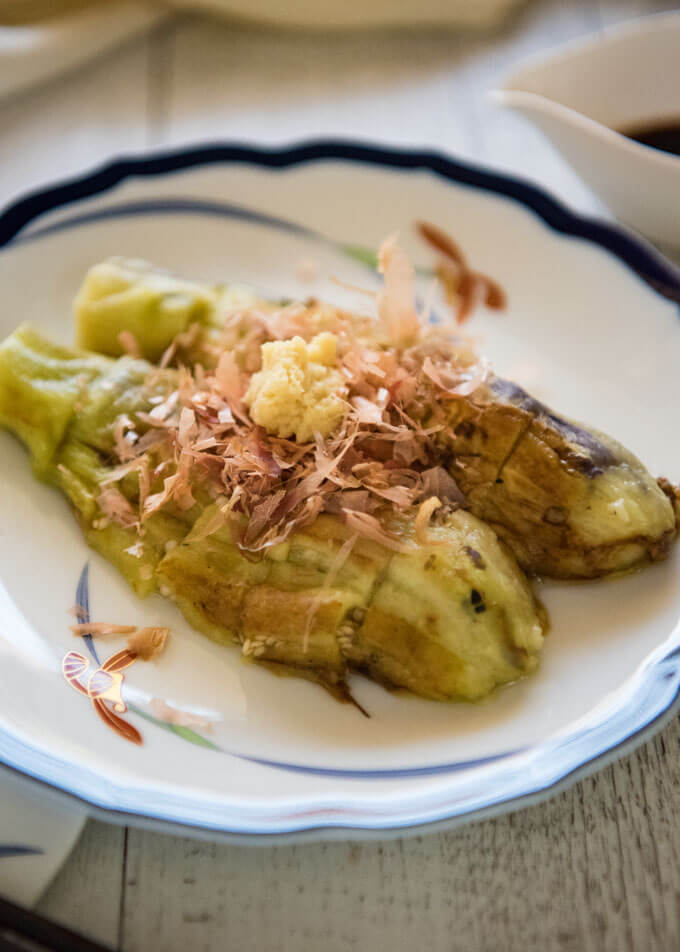 Grilled Japanese Eggplant (Yaki Nasu) | RecipeTin Japan