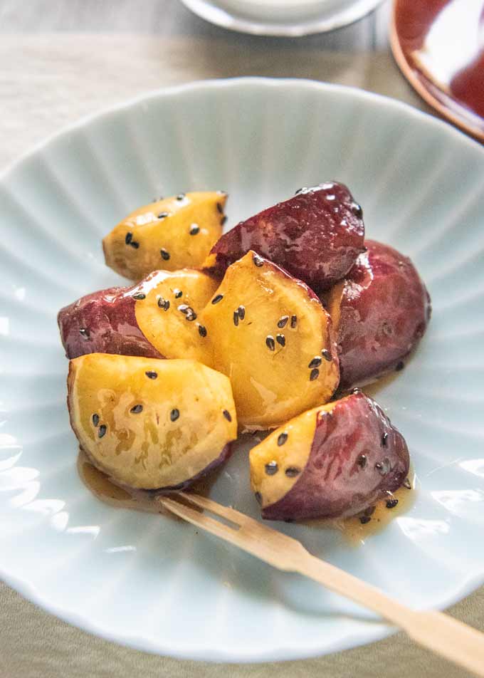 Candied Sweet Potato (Daigaku Imo) | RecipeTin Japan