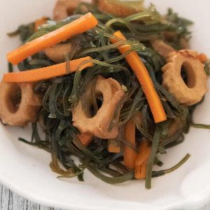 Hero shot of Simmered Shredded Kelp (konbu).