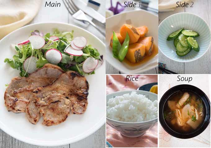Meal idea with Shio Koji Pork Sauté.