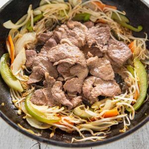 Hero shot of Genghis Khan recipe.