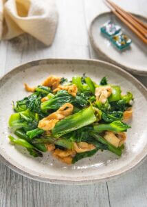 Hero shot of Chinese Greens Stir-fry.