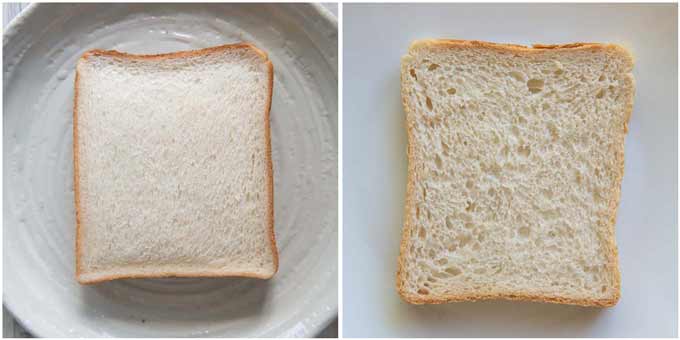 comparing the texture of Japanese & Aussie sandwich bread.