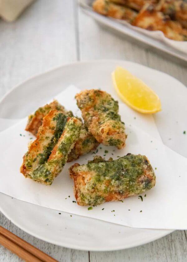 Chikuwa Fish Cake Tempura (Chikuwa Isobeage) RecipeTin Japan