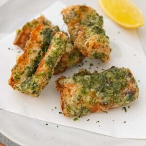 Chikuwa Fish Cake Tempura (Chikuwa Isobe-age) - RecipeTin Japan