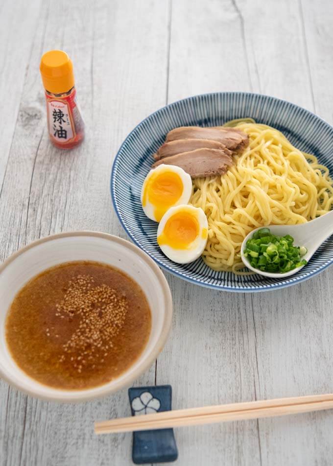 Hero shot of Tsukemen Ramen