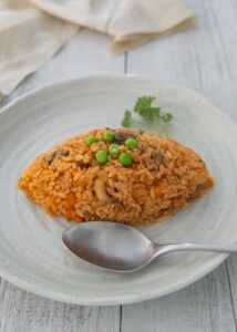 Hero shot of Japanese Chicken Rice.