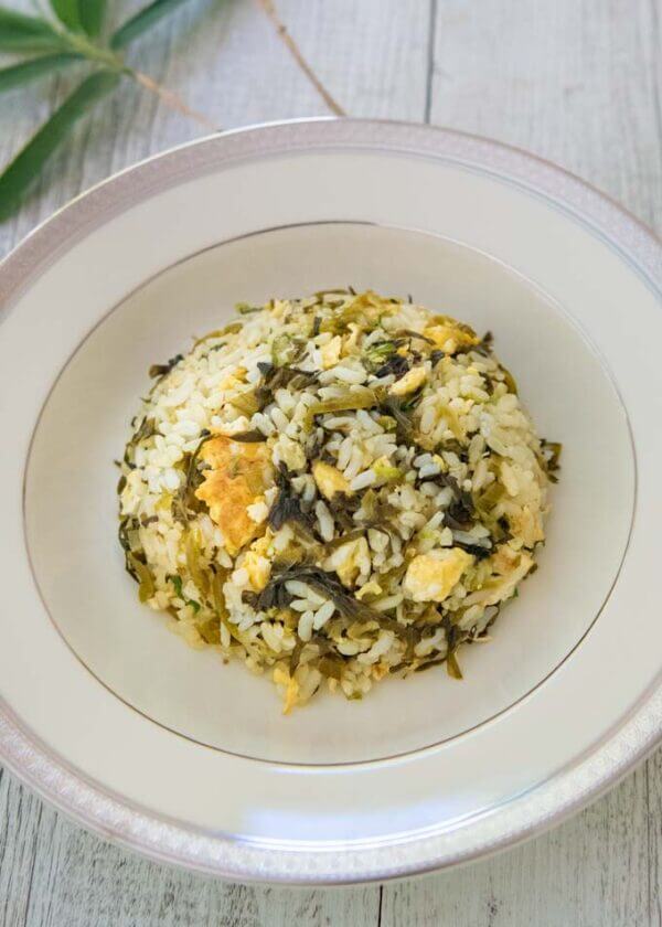 Fried Rice with Pickled Mustard Greens (Takana Chāhan) RecipeTin Japan