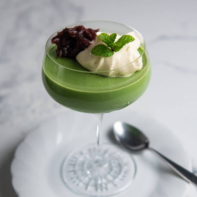 Easy Matcha Pudding-image