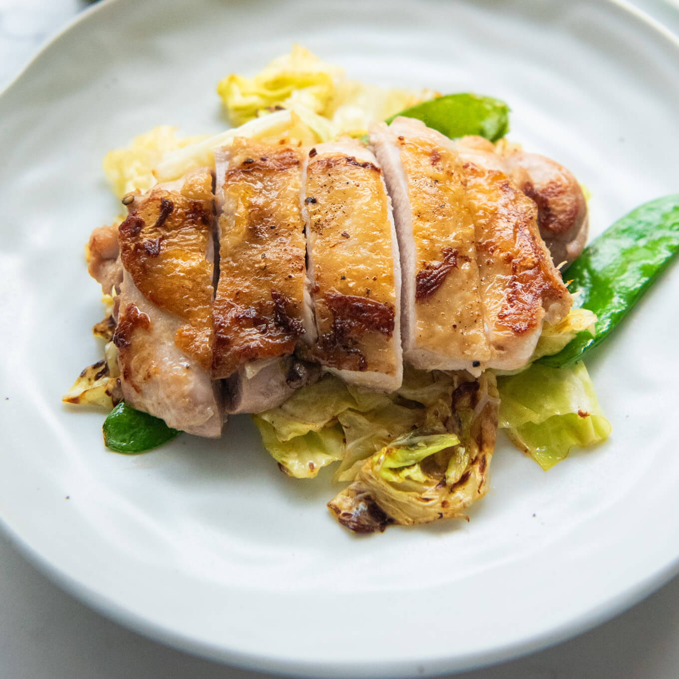 Crispy Skin Chicken with Yuzu Koshō-image