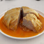 Hero shot of Simmered Layered Cabbage and Mince.