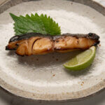Hero shot of Yūan-style Grilled fish (Yūan Yaki fish).