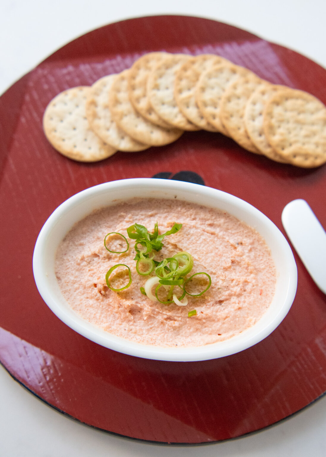 Cream Cheese Dip with Spicy Pollock Roe (Mentai Cheese Dip) - RecipeTin ...