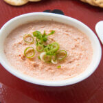 Hero shot of Cream Cheese Dip with Spicy Pollock Roe.
