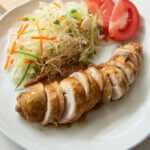 Hero shot of Japanese-style Char Siu Chicken.